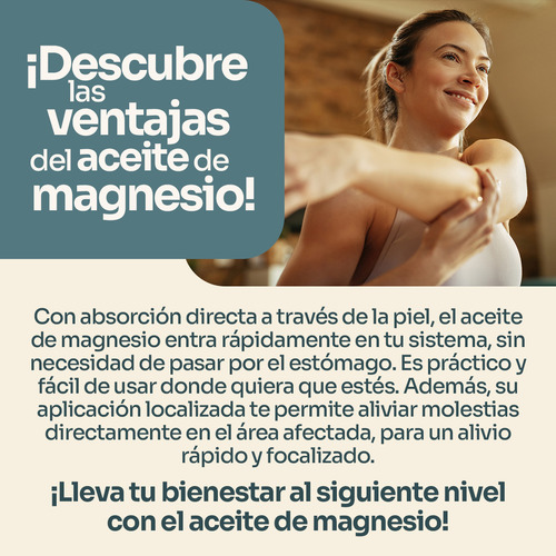 Magnesio En Spray 250 Ml Sabor Sin Sabor