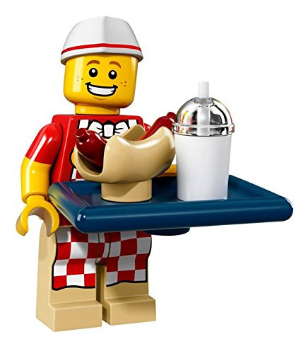 Minifiguras Coleccionables Lego Serie 17 71018 Hot Dog Man