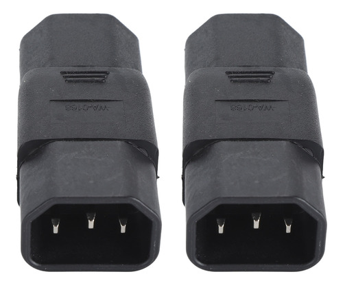 Adaptador Ups Iec320 C14 A C21, 2 Piezas, Power Pdu Extensio