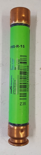 Imagen 3 de 6 de Frs-r-15 Bussmann Fusible 15a 600v