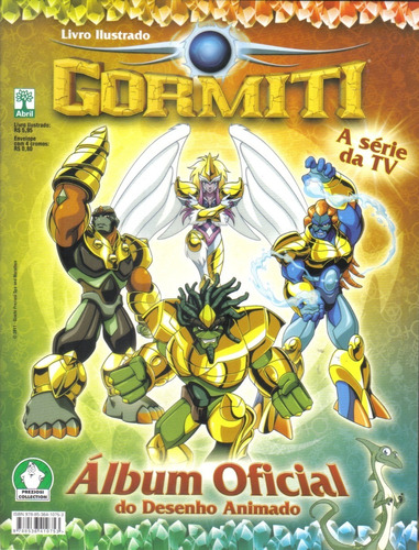 Álbum De Figurinhas Gormiti 2011 - Vazio - Novo