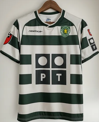 Camisetas Retro Cristiano Ronaldo / Sporting Lisboa 2002