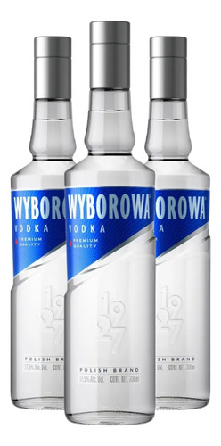 Vodka Wyborowa 700 Ml X3
