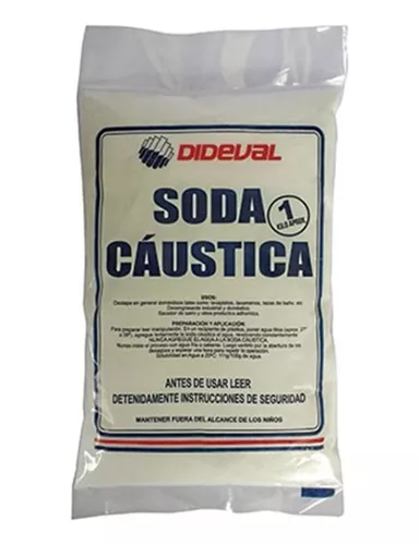 Soda Caustica Liquida Al 50 % Mohican 1 Kilo