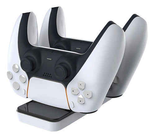 Cargador Control Ps5 Doble Estación Playstation Rapida Gamer