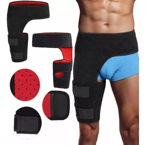 Faja Soporte Compresion Wrap Muslera Ciatica Ingle Cadera