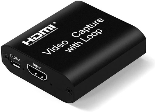 Capturadora De Video Hdmi 60fps Con Audio Usb 3.0 Stream 4k