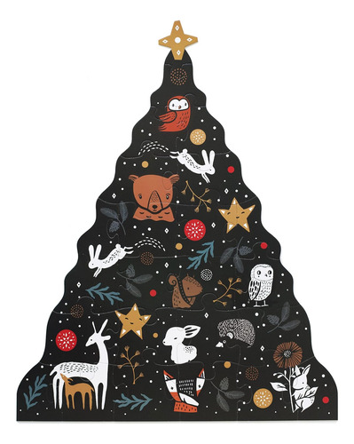 Rompecabezas Del Suelo Del Árbol De Navidad, Rompecabezas De