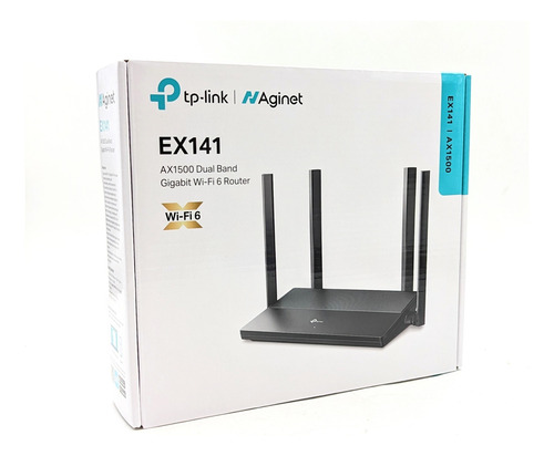 Router Dual Band Gigabit Tplink Ax1500 Archer Ex141 Wifi-6
