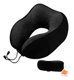 Almohada Cojin De Cuello Para Viaje Linum 100% Memory Foam