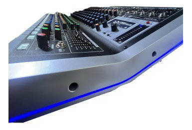 Mezcladora Amplificada 16 Canales 500w X 2, Interfase Usb, B