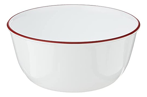 Corelle Red Band Tazón De 28 Onzas