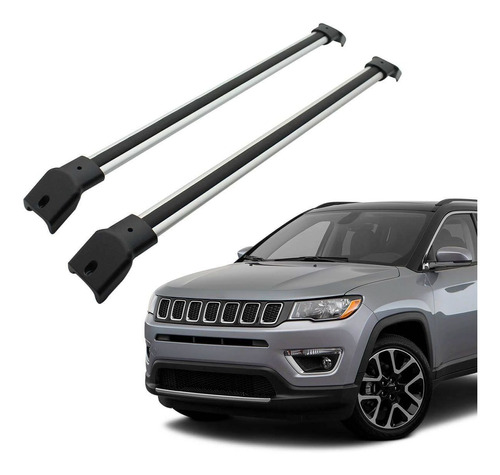 Travessa Rack Teto Jeep Compass 2017 2018 2019 2020 Larga