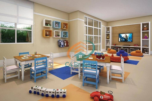 Imagem 3 de 21 de Apartamento 68.44m² 2dorm Na Região Do Maia Com Lazer Completo !! - Ap0164