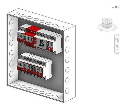 Imagem 3 de 4 de Revit Projeto Elétrico + Template + Familias + Rotina Dynamo