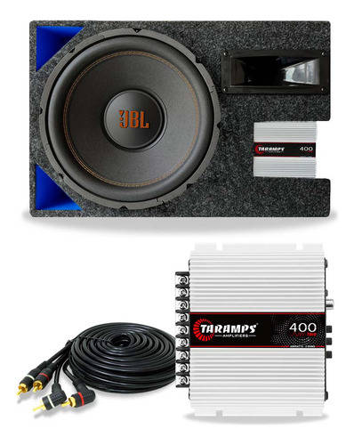 Caixa De Som Para Carro Jbl 500w Subwoofer 12 Módulo Taramps