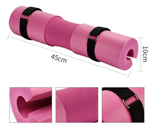 Almohadilla Para Sentadillas, Espuma Y Cuello Para Musculaci