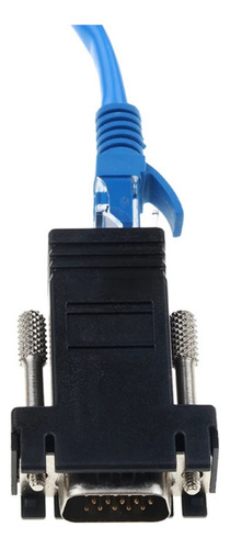 2 Adaptadores Vga Macho A Ethernet Hembra Extensor