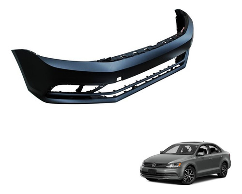 Jetta Bic 15-18 Hule Defensa Delantera Spoiler S/ Sensor