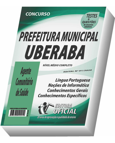 Apostila Prefeitura De Uberaba - Agente Comunitário De Saúde