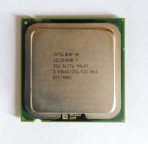 Procesador Intel Celeron D 336 2,80ghz/256/533 Socket Lga775