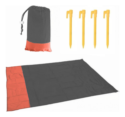 Colchoneta De Pícnic Impermeable Grande De 2 X 1,45 M, Para