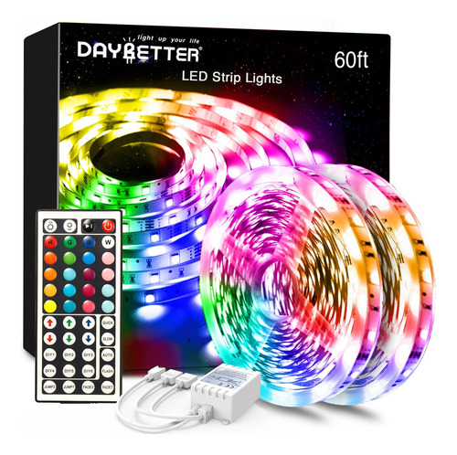 Daybetter Tira De Luces Led Que Cambian De Color Con Control