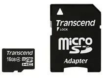 Comprar Cartão De Memória Microsdhc 16gb Transcend Classe 4