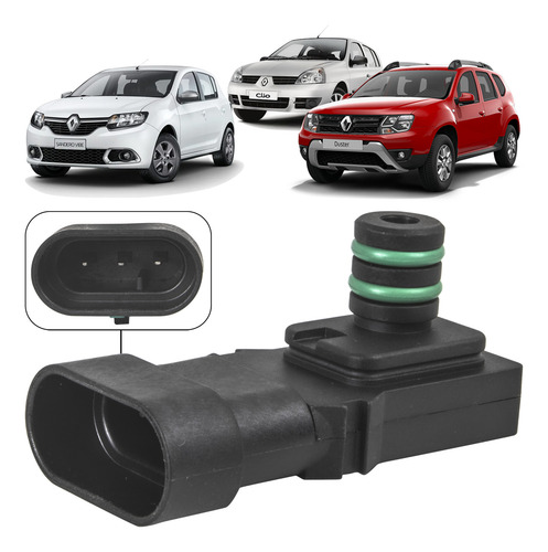 Sensor Map De Pressão Sandero Kangoo 1.0 1.6 8200105165