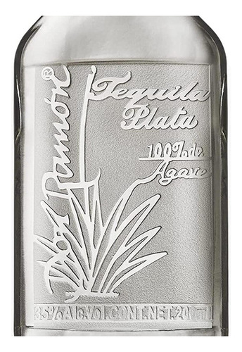 Pack De 2 Tequila Don Ramón Plata Anfora 200 Ml