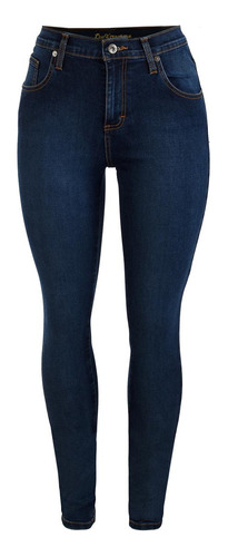 Jeans Casual Lee Skinny Cintura Alta De Mujer H41