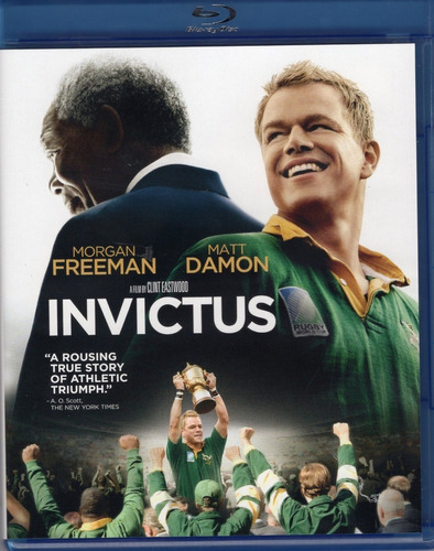 Invictus Matt Damon Clint Eastwood Pelicula Blu-ray