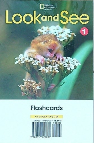 American Look And See 1 - Flashcards, De Reed, Susannah. Editorial National Geographic Learning, Tapa N/a En Inglés Americano, 2020