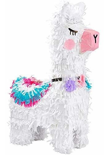 Party City Llama Pinata, Holds Up To 2 Pounds Of Filler, Fea