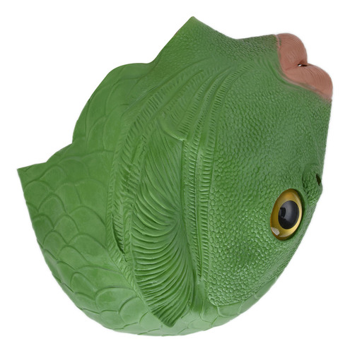 Máscara De Cabeça De Peixe Cute Funny Animal Cosplay Prop La