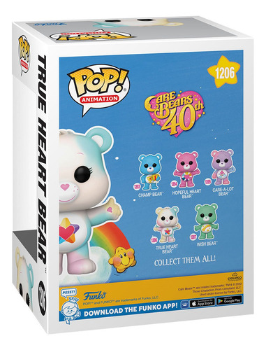 Figura De Acción Care Bears - True Heart Bear Funko 1206