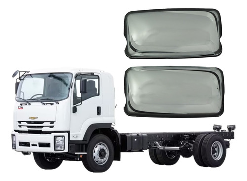 Kit Cromo Espejos Chevrolet Ftr-frr X 2