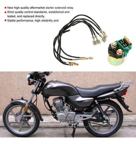 Mp1. Relé Solenoide De Arranque De Motocicleta Para Honda