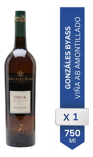 González Byass Viña Ab 12 Años Amontillado Jerez Seco 750ml
