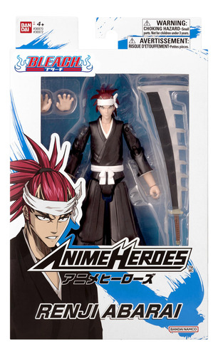 Figura De Acción Abarai Renji Anime Heroes Bleach