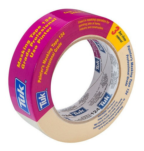 Masking Tape 124 Grado Profesional 36mmx50m /v