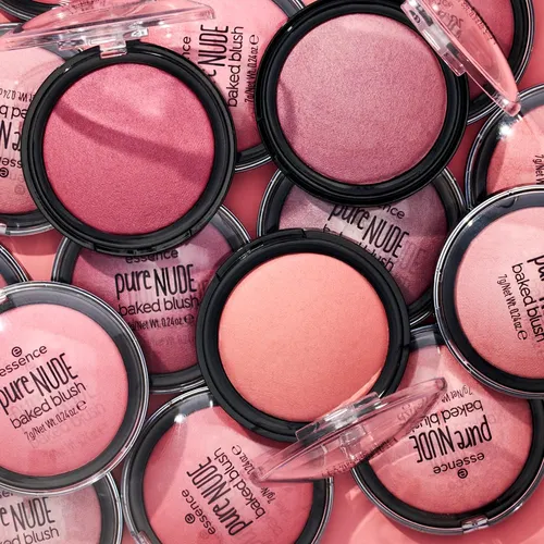 Blush Essence Pure Nude Baked, Altamente Pigmentado, 05 Pret