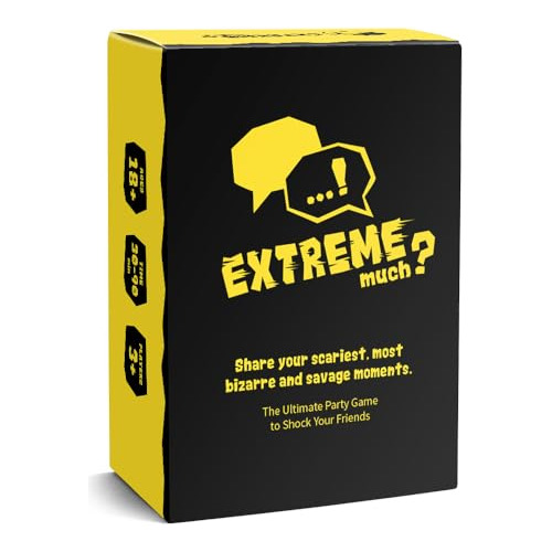 Juego De Cartas:  Extreme Much?  - Conversaciones Divertidas