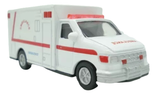 Apontador Ambulancia Retro Coleção Metal Die Cast