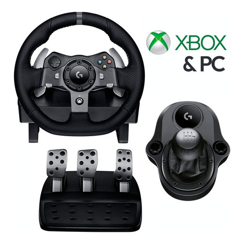 Timon Logitech G920 Driving Force Xbox Pc Volante + Palanca