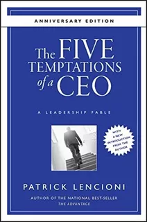 Book : The Five Temptations Of A Ceo, Anniversary Edition A