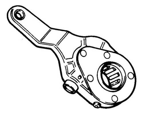 Leva Registro  Manual Defreno Trasero Izq Scania 124 112 113