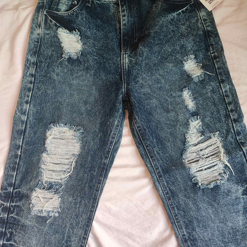 Jeans Azul Oscuro Dama Talla 11 Nuevo