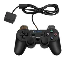 Comprar Controle compativel com P2 Com Fio Analogico Retro Game Shinka Preto