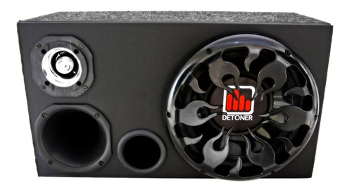 Caixa De Som Trio 1340w Sub12 Street + Taramps Tl 1500 W